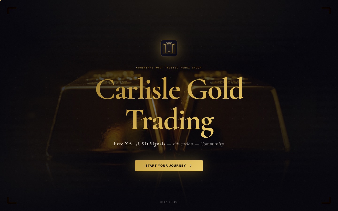 Nairobi Gold Trading desktop view